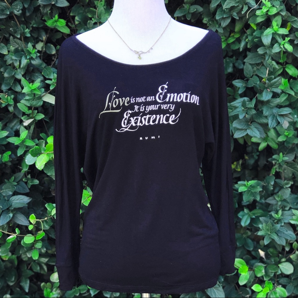 Rumi’s friends eco friendly, quarter sleeve top
